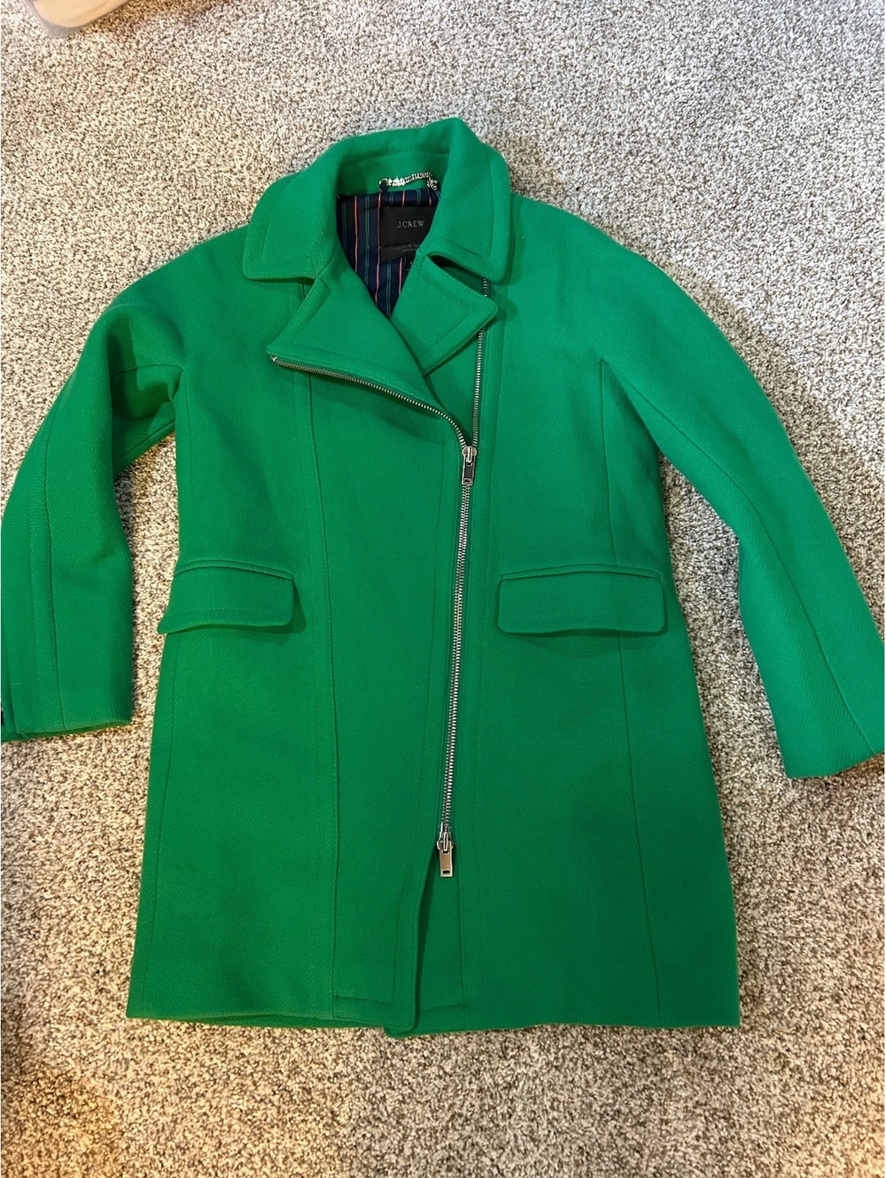 J Crew Stadium Cloth Coat